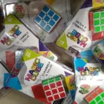 Magic Cube Scramble and Solve Rubix Puzzle