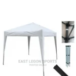 Gazebo White 2m X 2m 10ft X 10 Foldable Pop Up