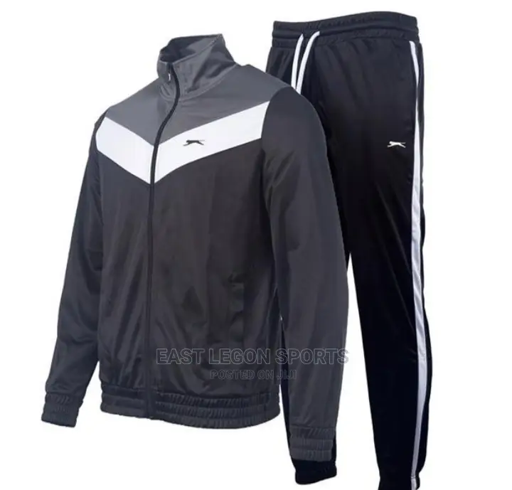 Tracksuit Men Sportswear Long Sleeve Gym Wear Suit M Small L