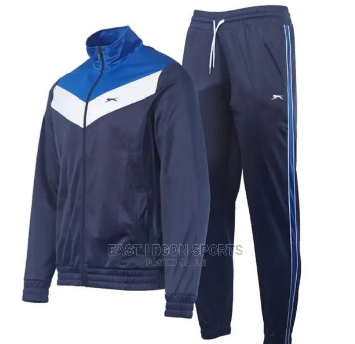 Tracksuit Men Sportswear Long Sleeve Gym Wear Suit M Small L - Image 2