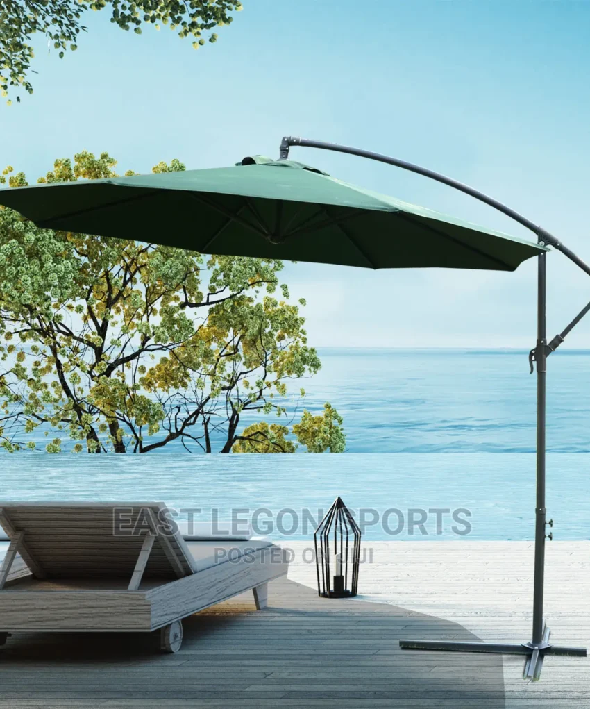Cantilever Parasol Green Swimming Pool Cover