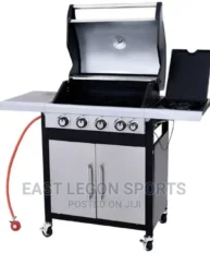 Executive Barbecue BBQ Grill 5 Burner Cooker Gas