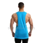 Men Vest Gym Gold Yellow Gym Training