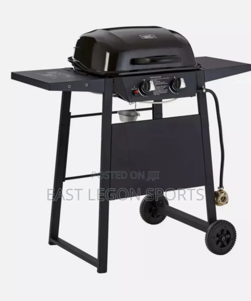 2 Gas Giant BBQ Barbecue Grill With Burner Stove