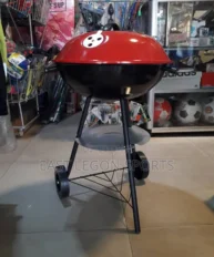 BBQ Stand Charcoal Meat Fish Grill Barbecue With Fork
