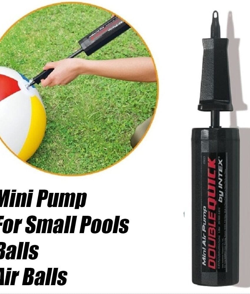 Inflateable air hand pump floaters pool