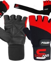 Exercise Gym Gloves New Leather