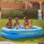 Kids Inflatable Swimming Pool – Outdoor Paddling Pool for Children (Ages 6+)