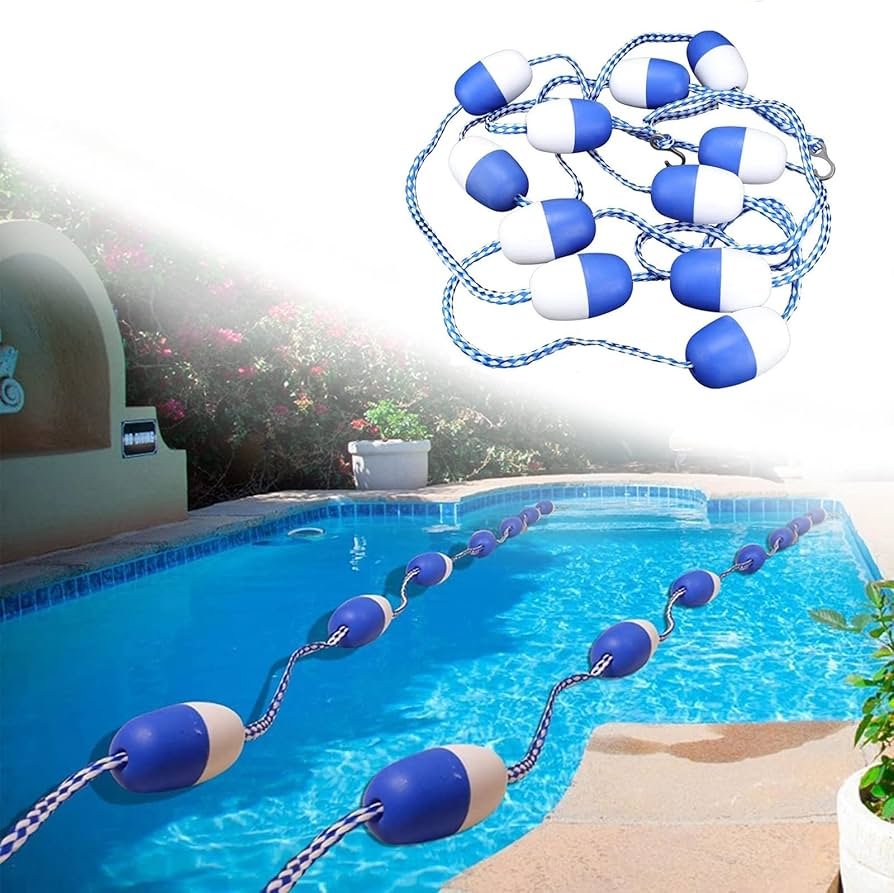 Swimming Pool Divider Deep End Lane Rope