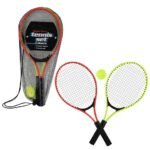 Kids Tennis Racket Set – 2 Player Tennis Set with Balls & Carry Bag