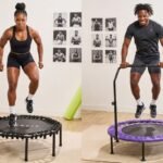 Mini Trampoline Cardio Jump Exercise