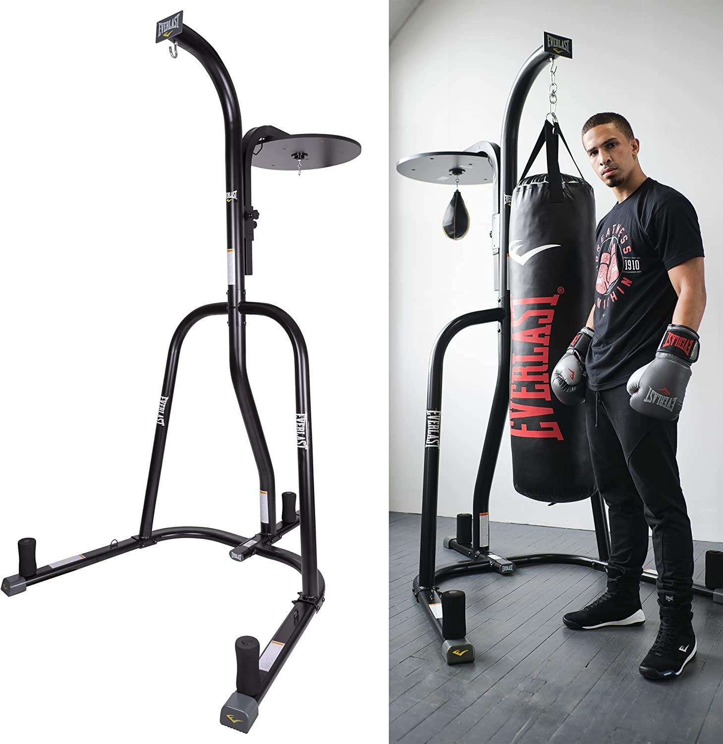Boxing Punch Bag Hanger Stand And Speed Ball